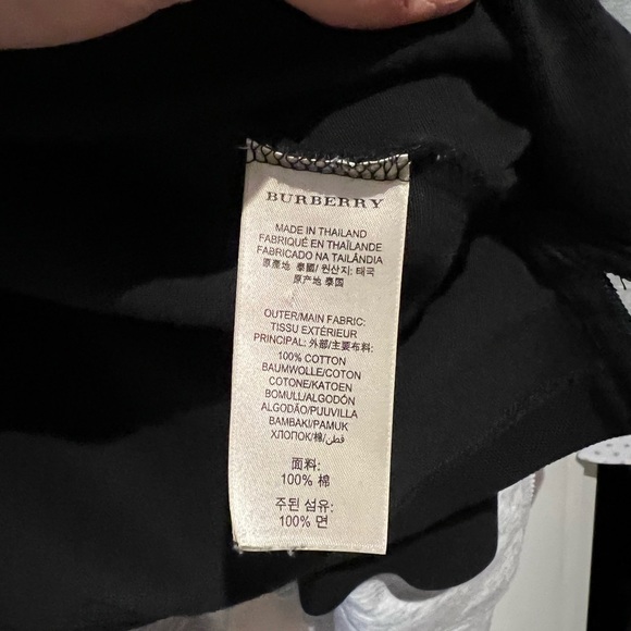 Long Sleeve Burberry Polo - Picture 4 of 4